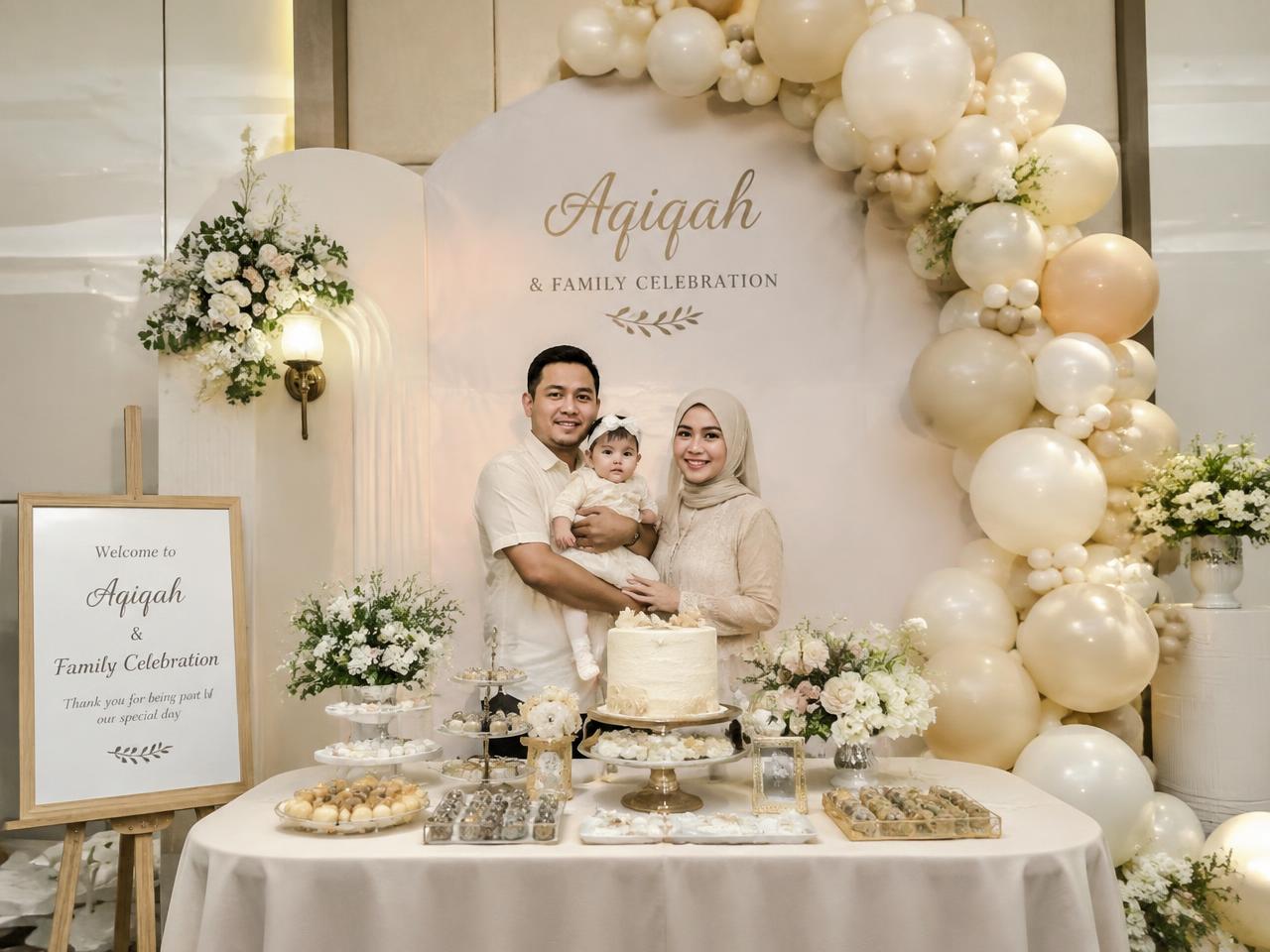 Majlis aqiqah dan keluarga