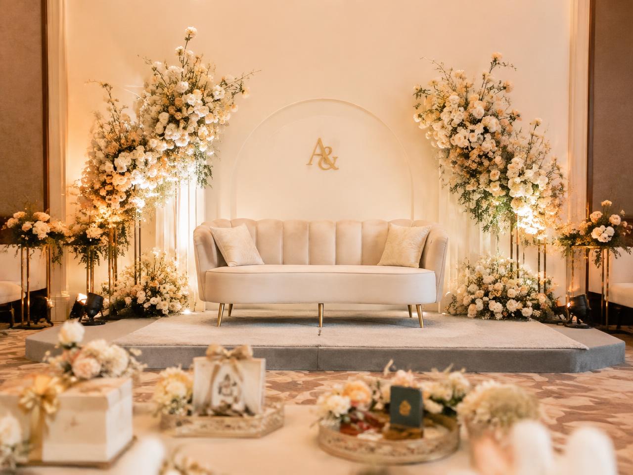 Pelamin majlis pertunangan